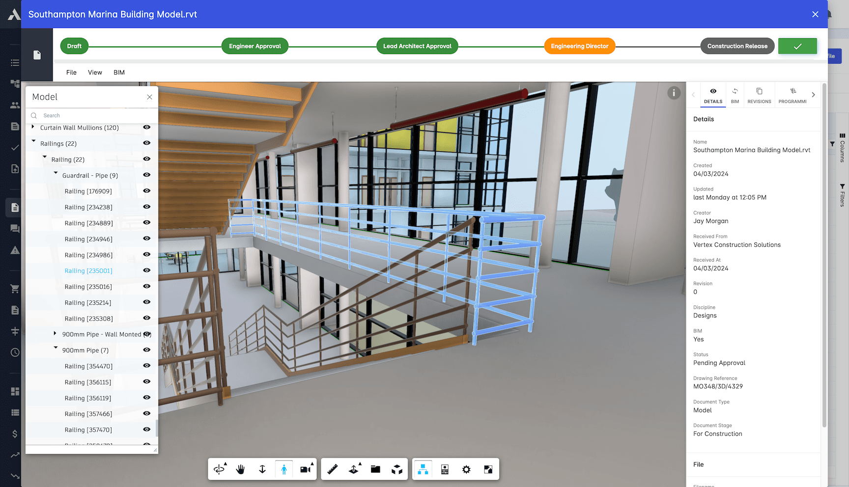 3D BIM Support screenshot