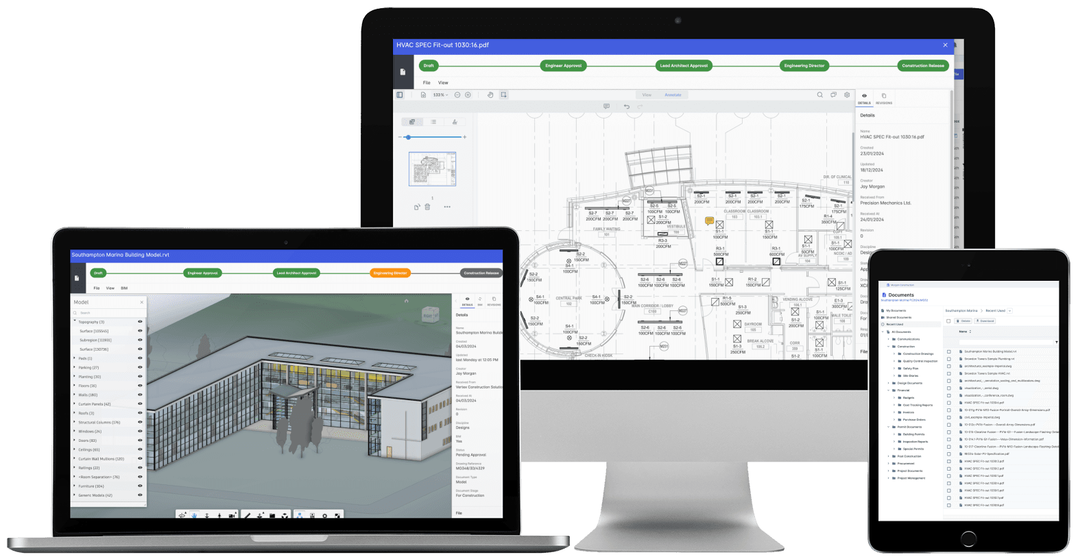 Construction Document Management screenshot