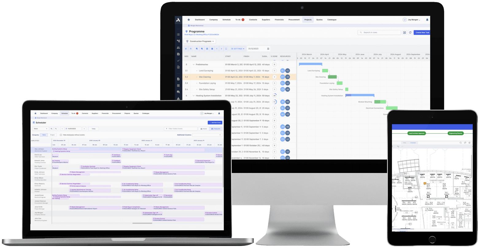 Construction Project Management screenshot