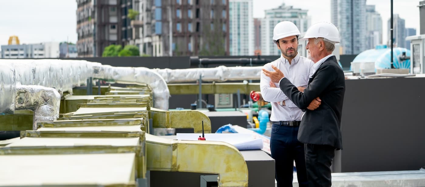 Construction site background