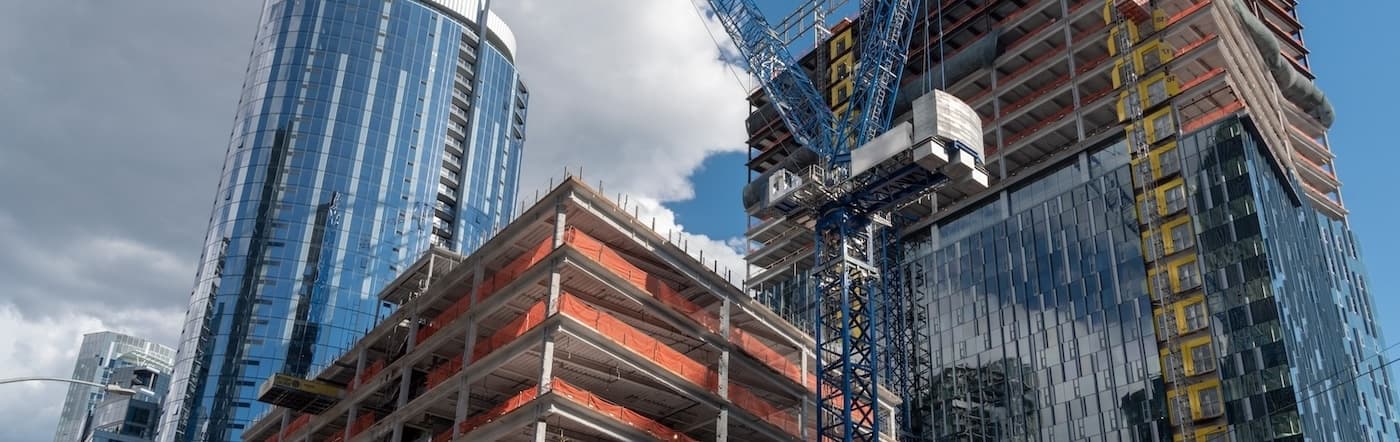 Construction site background