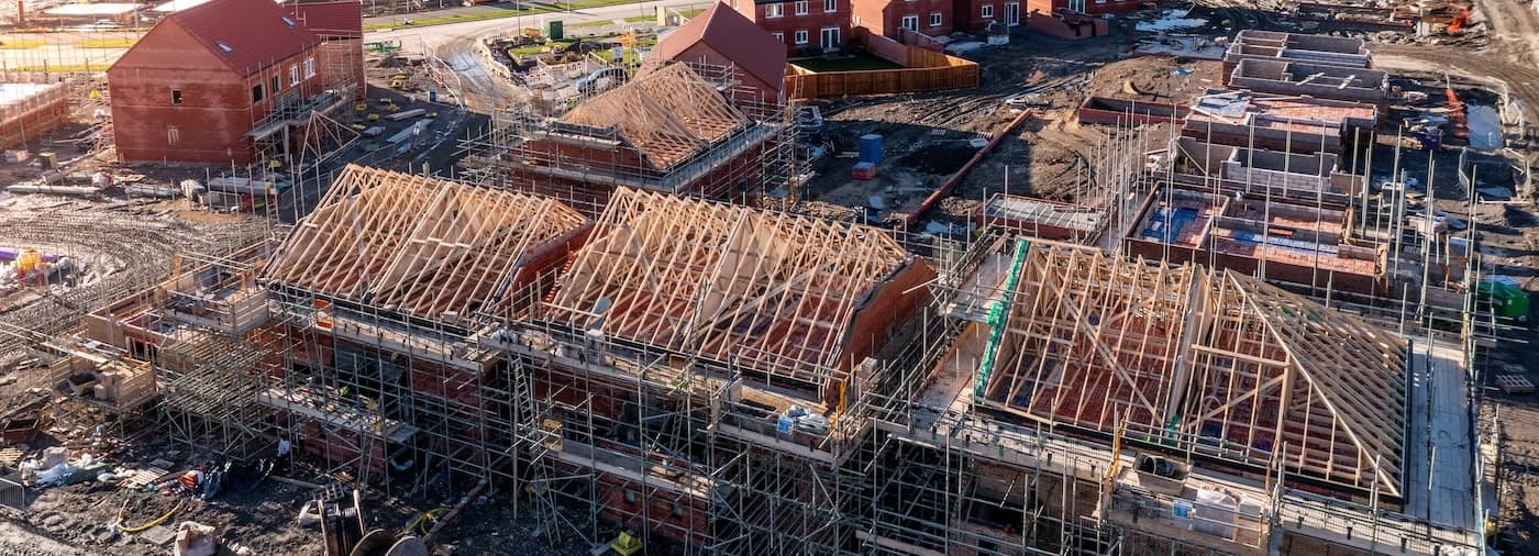 Construction site background