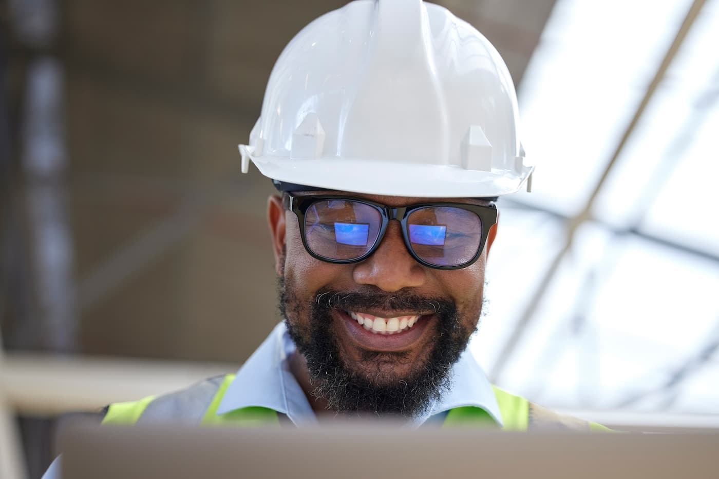 Construction site background