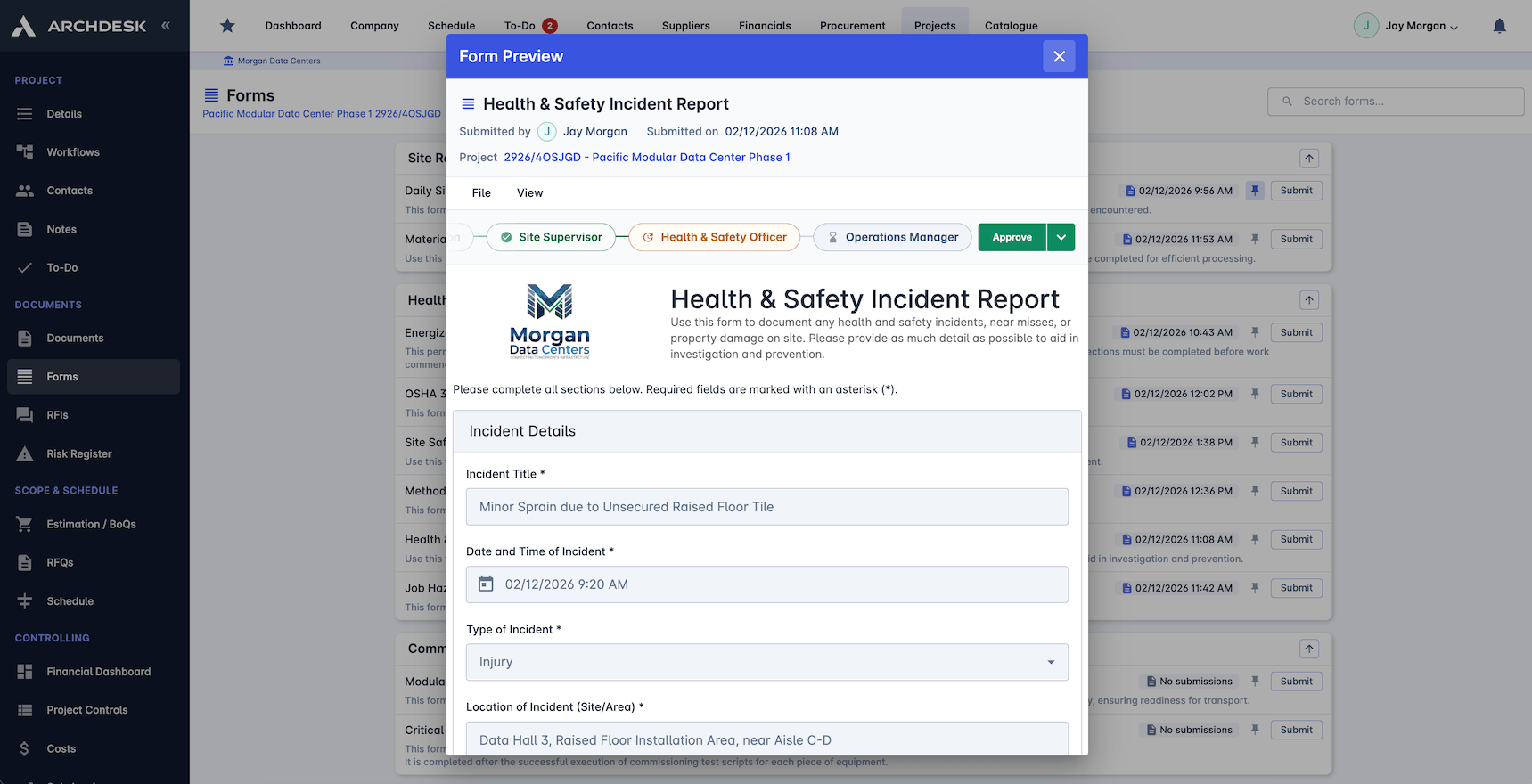 Compliance Management screenshot