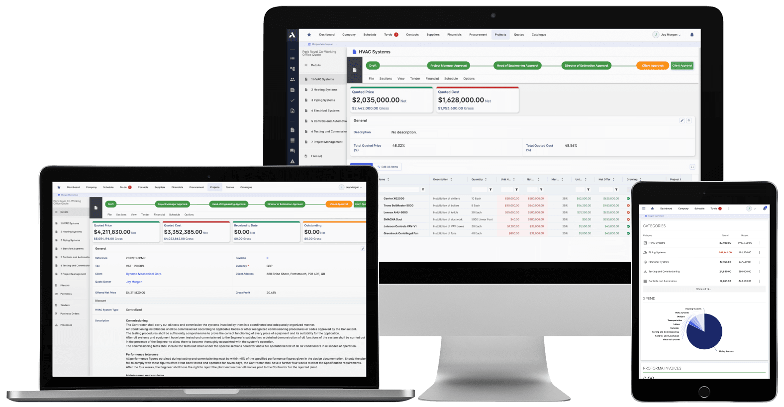 Archdesk estimating: structured estimates that become live project budgets