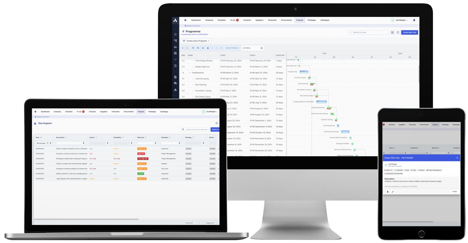 Construction Risk Register & Management Software | Archdesk