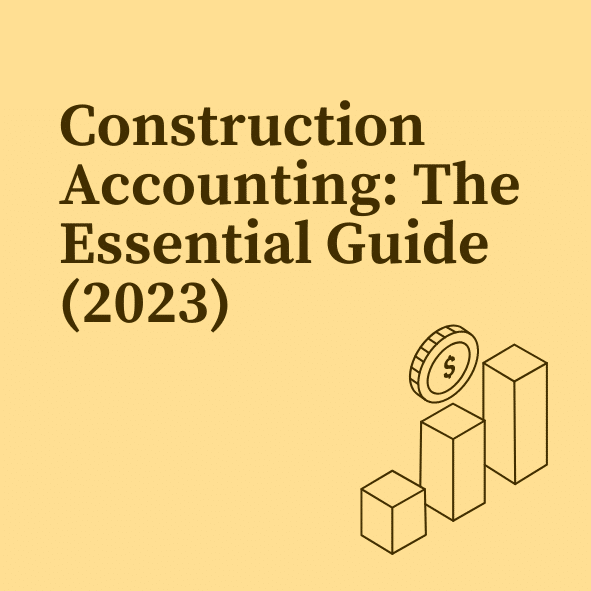 A thumbnail saying 'construction accounting: the essential guide (2023)