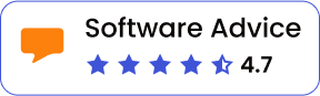 Software Advice badge with 4.7 rating of Archdesk