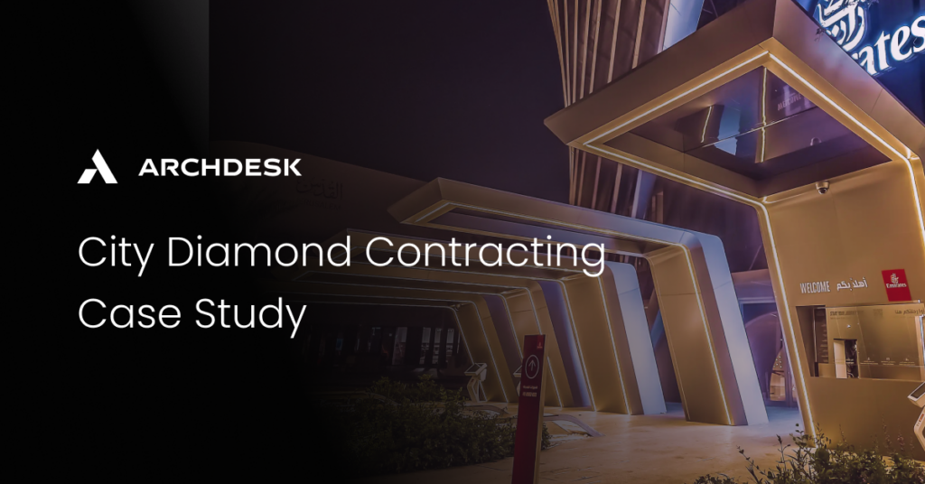 City Diamond Contracting Case Study for Archdesk
